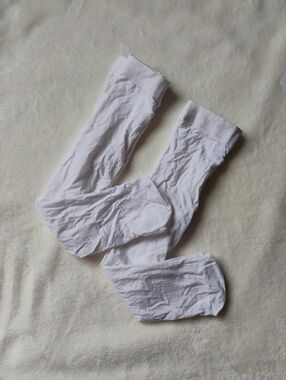 Set Of 2 White Baby Tights | 18-24 Months